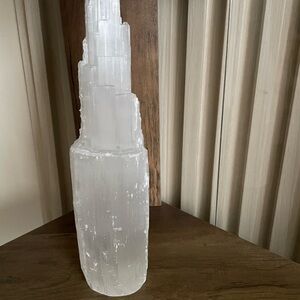 White Selenite Tower